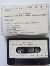 Billy Bragg - Talking With The Taxman... Casete del Reino Unido 1986 ADVANCE Sound Sótano segunda mano  Embacar hacia Argentina