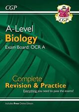 A-Level Biology: OCR A Year 1 & 2 Complete Revision & Practice w... by CGP Books segunda mano  Embacar hacia Argentina