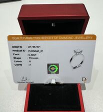 9ct White Gold Single Diamond Ring for sale  Shipping to South Africa