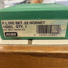 RCBS Reloading Full Length Die Set 22 Hornet for sale  Shipping to South Africa