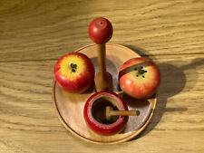 Vintage wooden apple for sale  TORQUAY