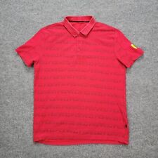 Camisa polo para hombre Puma Ferrari preparada para golf informal deporte estilo de vida roja talla grande, usado segunda mano  Embacar hacia Mexico