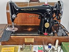 vintage electric singer sewing machine for sale  BEDFORD