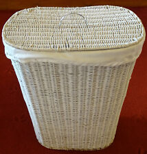 White wicker laundry for sale  KEIGHLEY