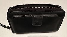 Zipper wallet leather for sale  Gary