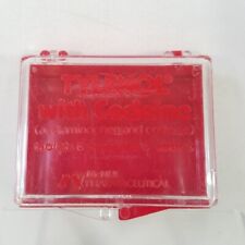 Caja de plástico farmacéutica roja y transparente de colección Tylenol codeína McNeil roja y transparente promoción segunda mano  Embacar hacia Argentina