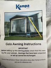 Used caravan porch for sale  WORKSOP