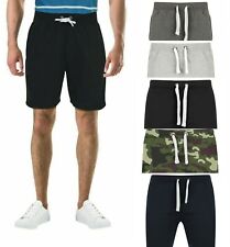 Used, Mens Stretch Fleece Shorts Jersey Plain Elasticated Gym Sweat Jogger Jogging for sale  Shipping to South Africa