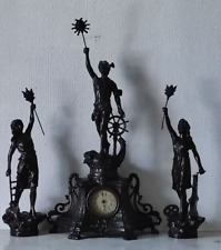 Pendule horloge statues d'occasion  Le Nouvion-en-Thiérache