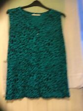 Turquoise black buttoned for sale  STANMORE