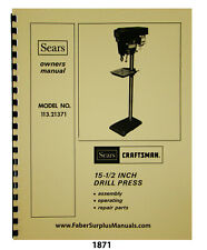Sears craftsman drill for sale  Goddard