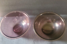 Used, Vintage Pyrex Purple Amethyst Mixing Bowls set of 2 for sale  Shipping to South Africa