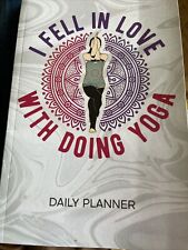 Daily yoga planner for sale  BISHOP AUCKLAND