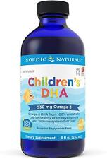 Nordic Naturals DHA 530mg Omega-3 8 fl oz (morango) função cerebral infantil, usado comprar usado  Enviando para Brazil