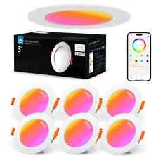VARICART Smart LED Downlights for Ceiling Alexa, 7W Bluetooth RGB Colour Changin for sale  Shipping to South Africa