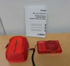 Câmera Digital Canon PowerShot SX610 HS 20.2MP Vermelha WiFi 18x Japão com Estojo comprar usado  Enviando para Brazil