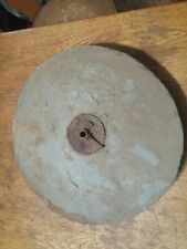 Used,  Large 19"  Grinding Wheel Sharpening Mill Stone Antique Vintage for sale  Waddington