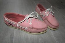 Chaussures bateau rose d'occasion  Aix-les-Bains