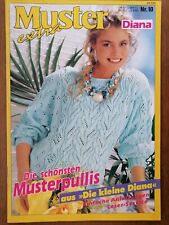 1992 #10 ~ Extra PATTERN ~ Little Diana ~ PATTERN SWEATER ~ Knitting Patterns, used for sale  Shipping to South Africa