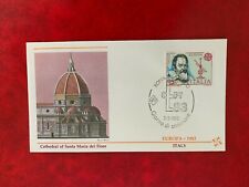 ITALIA 1983 FDC FLEETWOOD EUROPA GALILEO TELESCOPIO CATEDRAL SANTA MARÍA, usado segunda mano  Embacar hacia Argentina