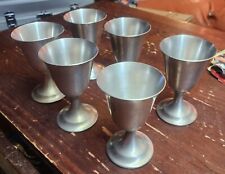 pewter goblet set for sale  White Bluff