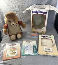 Video* Oso de peluche Ruxpin vintage en caja original con reproductor de cassette en funcionamiento segunda mano  Embacar hacia Mexico