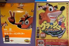 Crash Bandicoot Japonia pachislot plakat + japoński Crash 4 Universal studio 2001  na sprzedaż  PL