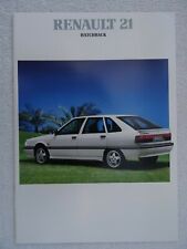 Renault hatchback brochure for sale  BOURNEMOUTH