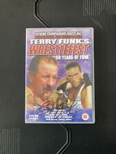 Signed terry funk for sale  BRIERLEY HILL
