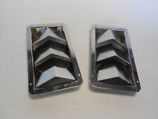Used, 4 1/2" by 8" Stainless Steel Hood Louvers, heat abatement for sale  Shipping to South Africa