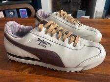 Puma Roma Leather Trainers | Size 8 | Classic Retro Sneakers | Ex Condition for sale  Shipping to South Africa