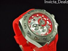 RARO Invicta 50mm Subaqua Noma IV Sport Swiss 5040.D Chrono pulseira vermelha relógio SS comprar usado  Enviando para Brazil