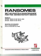 Ransomes 700 series for sale  Shipping to Ireland