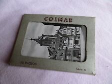 Pochette carton de photos COLMAR genre cartes postales, époque 1935-1940 d'occasion  Issy-les-Moulineaux