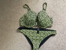 Bikini navy lime for sale  LEEDS