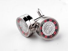 Tateossian roulette cufflinks for sale  CORSHAM