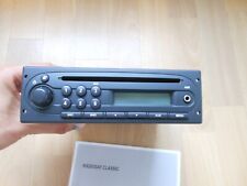 Gebraucht, Radio CD AUX Renault Twingo 2 II Kangoo mit Code Autoradio gebraucht kaufen  Emden