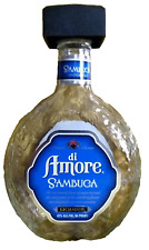 Botella de vidrio decorativa transparente di Amore Sambuca 9", usado segunda mano  Embacar hacia Argentina