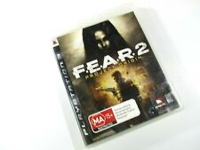 PS3 Fear 2 Project Origin MA15+ PAL Warner Bros 2009 Manual Testado Completo comprar usado  Enviando para Brazil