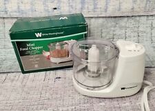 Mini helicóptero de alimentos eléctrico White Westinghouse modelo WMC100 herramienta de cocina segunda mano  Embacar hacia Argentina