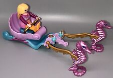 2009 Playmobil Mermaid Seashell Toy Carriage Chariot Sleigh w/Seahorses, used for sale  Shipping to South Africa