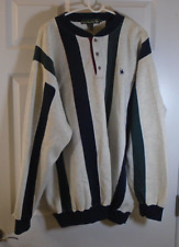 Camisa polo masculina Knights of the Round Table, listras verticais, LS, tamanho 2XL de altura, usado comprar usado  Enviando para Brazil