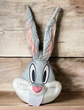 Almohada de felpa de nailon Warner Brothers 2012 Looney Tunes Show Bugs Bunny Head, usado segunda mano  Embacar hacia Argentina