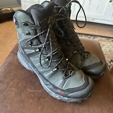 Used, Salomon Clima Shield Thinsulate Waterproof Hiking Outdoor Boots Mens Sz 11.5 for sale  Shipping to South Africa