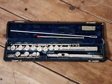 Flauta estudantil 1970 WT Armstrong 104 níquel-prata com estojo feita nos EUA  comprar usado  Enviando para Brazil