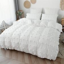 Juegos de cama estilo nórdico fundas de edredón modernas de color liso funda de almohada (sin sábanas) segunda mano  Embacar hacia Argentina