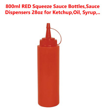 800ml red squeeze for sale  Shipping to Ireland