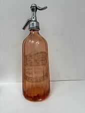 Antigua botella de vidrio antigua de colección sifón de soda sifón espinador de agua loftus mineral segunda mano  Embacar hacia Argentina