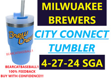 MILWAUKEE BREWERS CITY CONNECT TUMBLER 4-27-24 *PRÉ-VENDA* SGA comprar usado  Enviando para Brazil