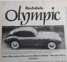 Rochdale olympic article for sale  BRIDGWATER